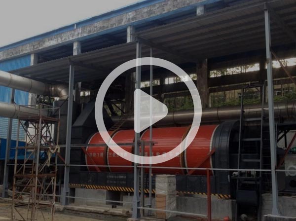 廣東紡織污泥干化機客戶案例視頻